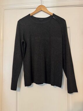 Investments Charcoal Crewneck Sweater